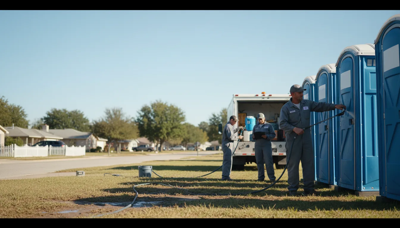 Long-Term Portable Toilet Rental in Pelham, AL near me